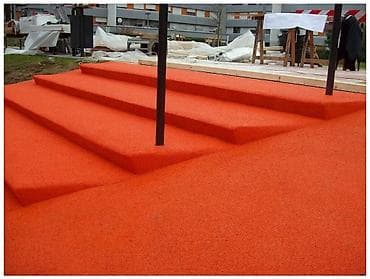 Резиновое покрытие бесшовного типа (наливная/модульная укладка EPDM и