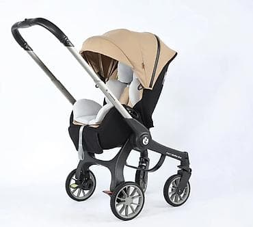 коляска автолюлька: Детская коляска 4-в-1 с автолюлька - Трансформер: прогулочный блок + — 1