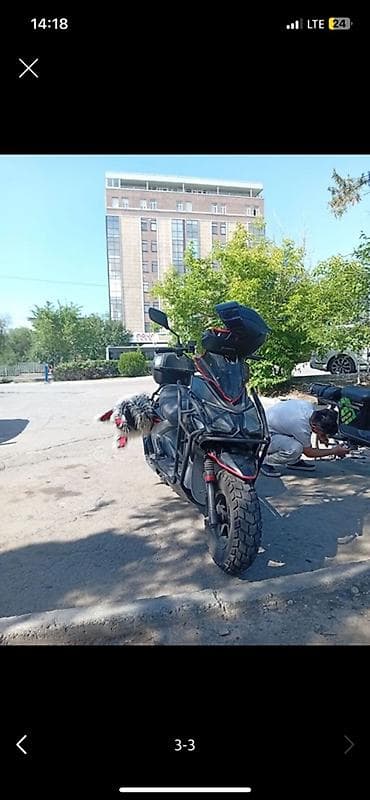 Скутерлер: Макси-скутер 150 куб. см, Бензин, Колдонулган — 1
