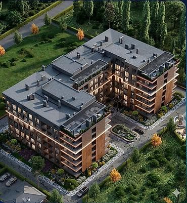 капсула отель: 2 комнаты, 50 м², Готовая ПСО (под самоотделку) — 1