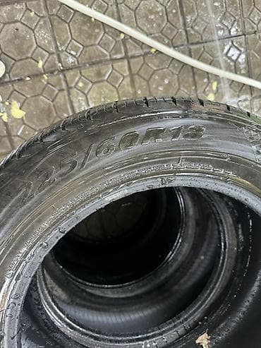 Шиналар жана дисктер: Комплект автомобильных шин 225/60 R18. Характеристики: - Типоразмер — 1