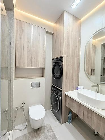 квартиры нурзаман: 2 комнаты, 80 м², Элитка, Дизайнерский ремонт — 9