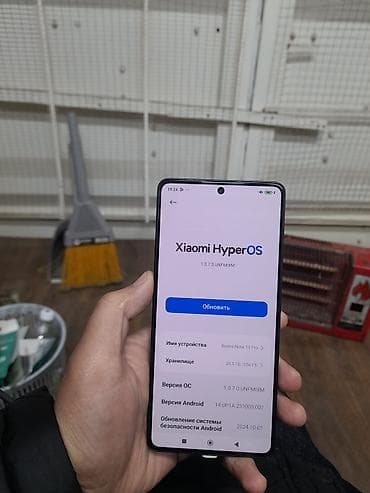 8 plus: Redmi, Redmi Note 13 Pro, Б/у, 256 ГБ, цвет - Черный, 2 SIM — 1