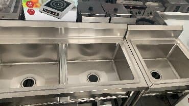 купить бу оборудование для мойки ковров: Мойка для посуды промышленная, котломойка — 11