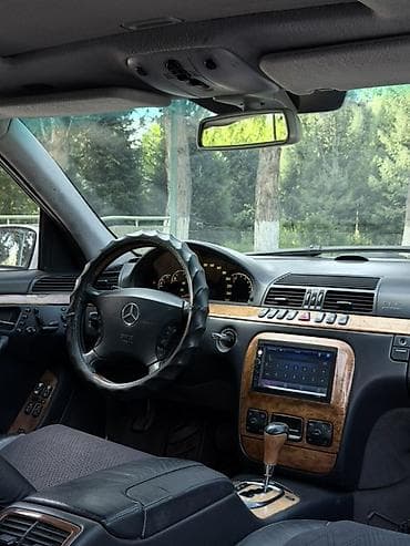 машина мусо: Mercedes-Benz S-Class: 2000 г., 5 л, Автомат, Бензин, Седан — 6