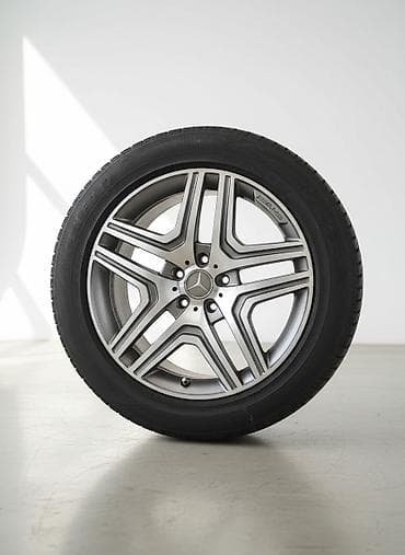 Литые Диски R 20 AMG, Комплект, отверстий - 5, Б/у