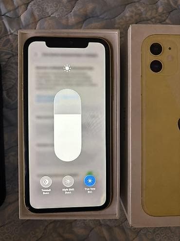 IPhone 11, жёлтый цвет - Экран 6.1" Liquid Retina HD, True Tone
