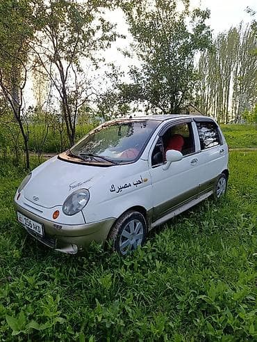 бишкек мотоцикл: Daewoo Matiz: 2002 г., 0.8 л, Кол менен иштөөчү, Бензин — 5