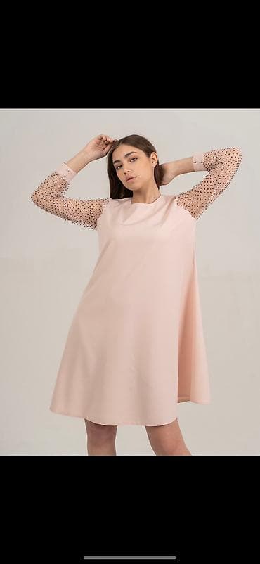 armani code: Вечернее платье, А-силуэт, Средняя модель, С рукавами, XS, S, M — 3