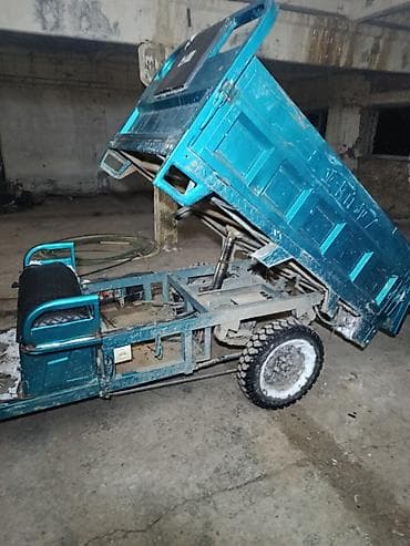 буу акумулятор: Электрический грузовой трицикл с самосвальным кузовом без — 5