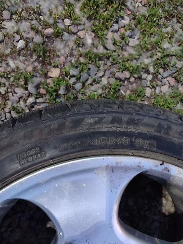 запчасти опель вектра б: Колеса в сборе 225 / 45 / R 18, Зима, 1 шт, Литые, отверстий - 5 — 2