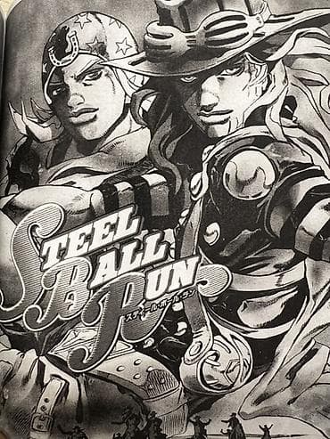 Манга «Невероятные приключения ДжоДжо: Steel Ball Run», том 1 (VOL. 1) — 2