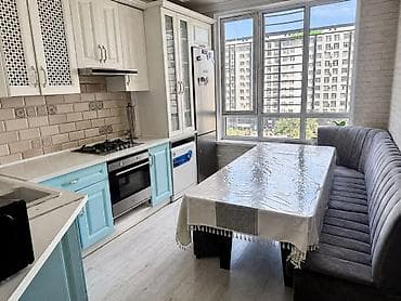 3 комнаты, 97 м², Уметалиева/Фрунзе Элитка, 7 этаж, Евроремонт
