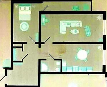 kant flat: 2 комнаты, 80 м², 8 этаж, Готовая ПСО (под самоотделку) — 6