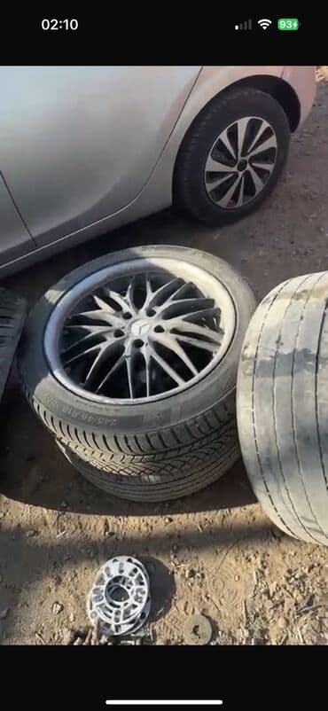 литые диски опель вектра: Колеса в сборе R 18, Лето, Б/у, Комплект, Легковые, Литые, отверстий - 5 — 1