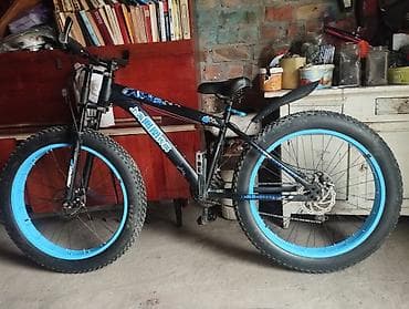 Балдар үчүн велосипеддер: Фэтбайк с дисковыми тормозами и широкими покрышками - Тип — 1