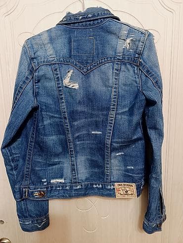 винтажные: Винтажная джинсовая куртка, USA на S будет посвободнее и на M - — 5