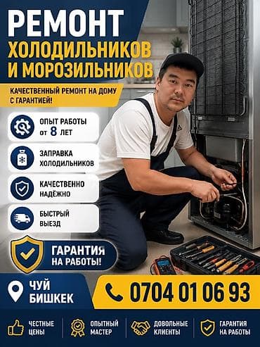 шок морозильник: Профессиональный ремонт холодильников и морозильников на дому. - Опыт — 1