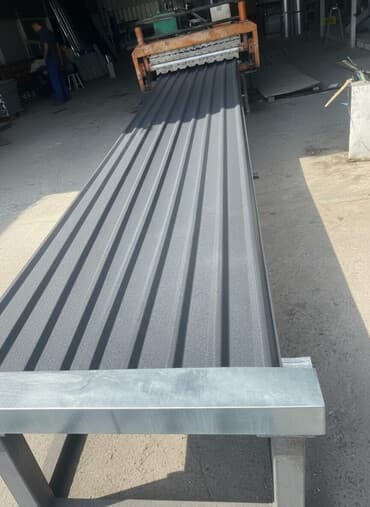 листы для крыши: Профнастил/металлочерепица из оцинкованной стали, профилируется на — 1