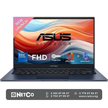 aoc 24: Ноутбук Asus Vivobook 14 X1404VAP Intel Core 5-120U (10 ядер/12 — 1