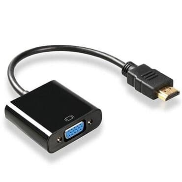 Аудиотехника: Адаптер HDMI → VGA - Назначение: подключение устройств с выходом HDMI — 1