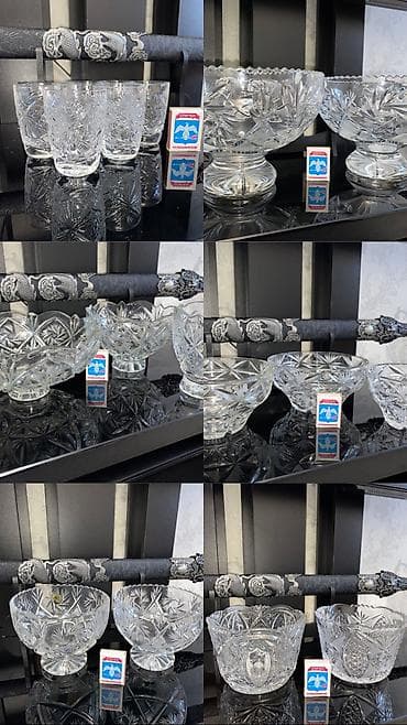 Идиш-аяк: Сатылат! Советский жана современный хрусталь идиш-аяктар сатылат — 5