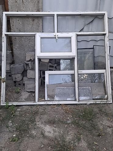 Продаю б/у рамы стандарт на балкон серия 105,106 at lalafo.kg Продаю б/у рамы стандарт на балкон серия 105,106