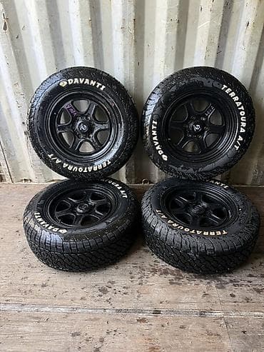 Дөңгөлөктөр монтажда 265 / 65 / R 17, All-season, Комплект, Жол тандабастар (АТ/МТ) lalafo.kg да Дөңгөлөктөр монтажда 265 / 65 / R 17, All-season, Комплект, Жол тандабастар (АТ/МТ)