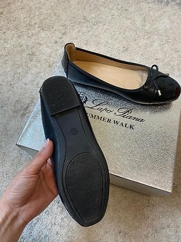 lining 38: Балетки женские, черные Описание: - Классическая пара балеток с — 2