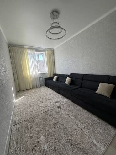 двухкомнатная квартира бишкек аренда: 1 комната, Агентство недвижимости, Без подселения, С мебелью полностью — 4