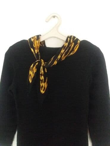 Женская обувь: Продаю новый шарф-платок, Корея (гофрированный шелк). Носить можно как — 5