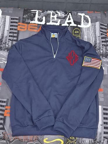 Мужская толстовка Jeffry Epstein с молнией до середины груди