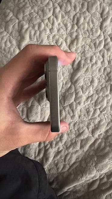 titanium: IPhone 15 Pro, Б/у, 256 ГБ, Natural Titanium, 85 % — 5