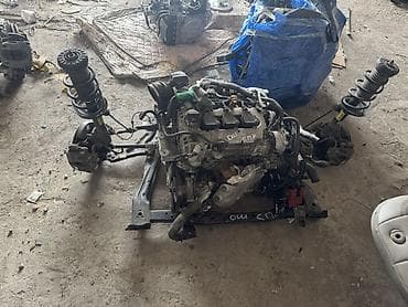 Спарк 2017 Двигатель с подвеской и подрамником в сборе Комплект