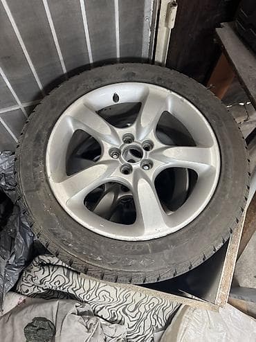 Литые Диски R 17 Subaru, Комплект, отверстий - 5, Б/у