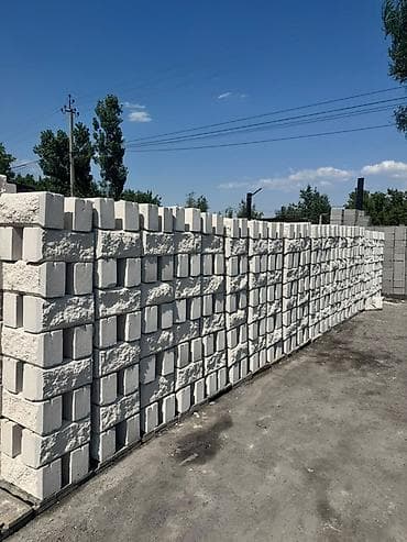 Декоративные бетонные блоки для облицовки и ограждений - Формат