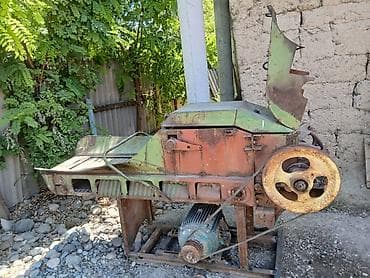 фреза на мотоблок: Промышленная дробилка/измельчитель с электродвигателем - Роторный — 8