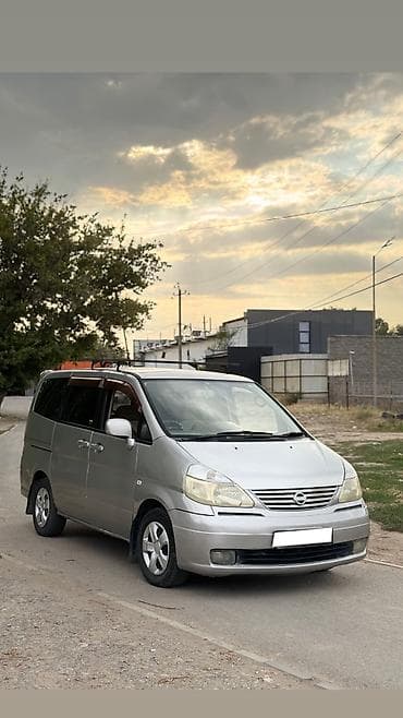 Nissan Serena: 2002 г., 2 л, Вариатор, Газ, Минивэн at lalafo.kg Nissan Serena: 2002 г., 2 л, Вариатор, Газ, Минивэн