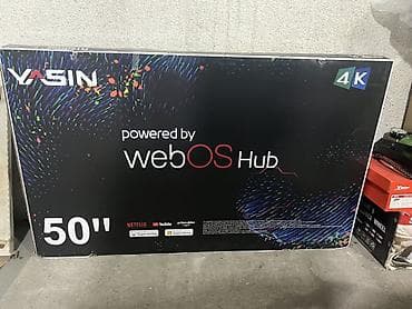 Телевизоры: Телевизор YASIN 50" - Диагональ: 50 дюймов - Разрешение: 4K Ultra HD — 2