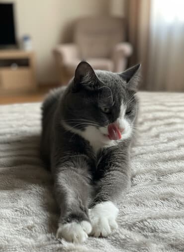 британская короткошерстная кошка купить: Кошка даром: Беспородная, 4 года, Девочка, Приучена к лотку — 1