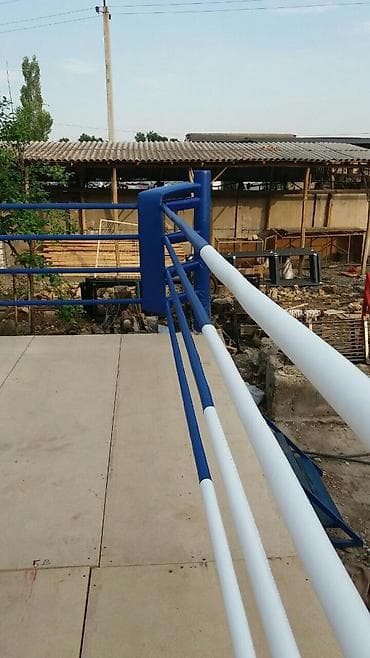 сварка 4 в 1: Профессиональный боксерский ринг🇰🇬 все размеры есть и подом, Без подом — 1