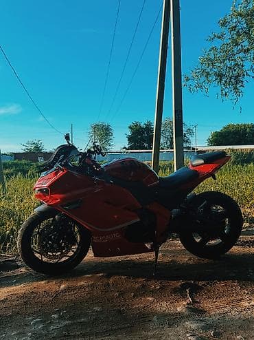 Мотоциклы: Спортбайк Ducati, 1200 куб. см, Электро, Взрослый, Б/у — 2