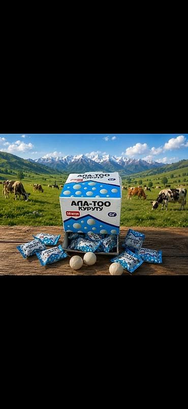 Ала-Тоо Куруту — традиционный киргизский сушёный кисломолочный продукт