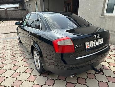 салон машины: Audi A4: 2001 г., 2 л, Механика, Бензин, Седан — 7