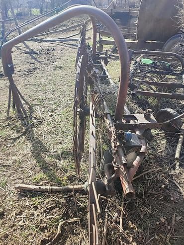 механическая помпа: Грабли-ворошилки колесно-пальцевые (солнечные) - Прицепное навесное — 7