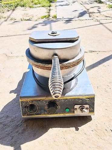 Профессиональная вафельница (пресс для тонких вафель/рожков)