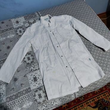 Ингаляторы, небулайзеры: Медицинская одежда полный комплект Хирургический костюм Халат Чепчик — 2