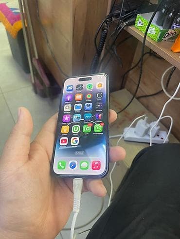 телефон афон: IPhone 14 Pro, Черный, Кабель — 2