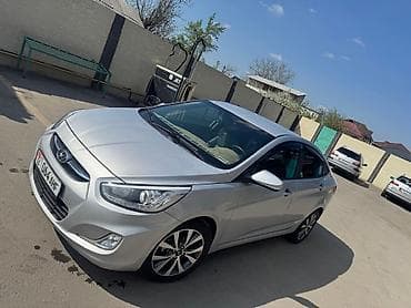 дешевые машина: Hyundai Accent: 2017 г., 1.6 л, Автомат, Бензин, Седан — 3