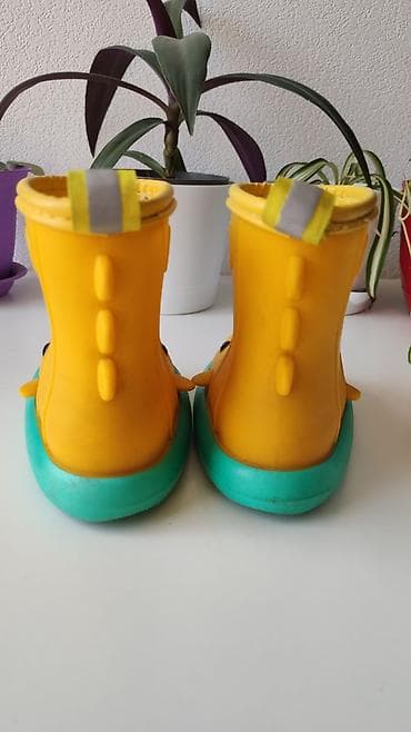 детские сопоги: Детские резиновые сапоги Baby Crayon, размер 150 (внутренняя длина — 2